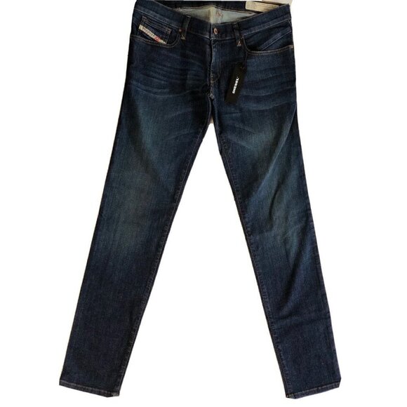 Diesel Women's Blue Denim Slim Skinny Low Waist Jeans  W27 L32 - Picture 9 of 12